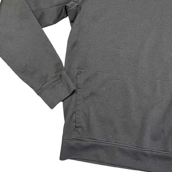 American Eagle Womens Hoodie Sweatshirt Flex Athletic Waffle Knit Pullover Small - Picture 4 of 7